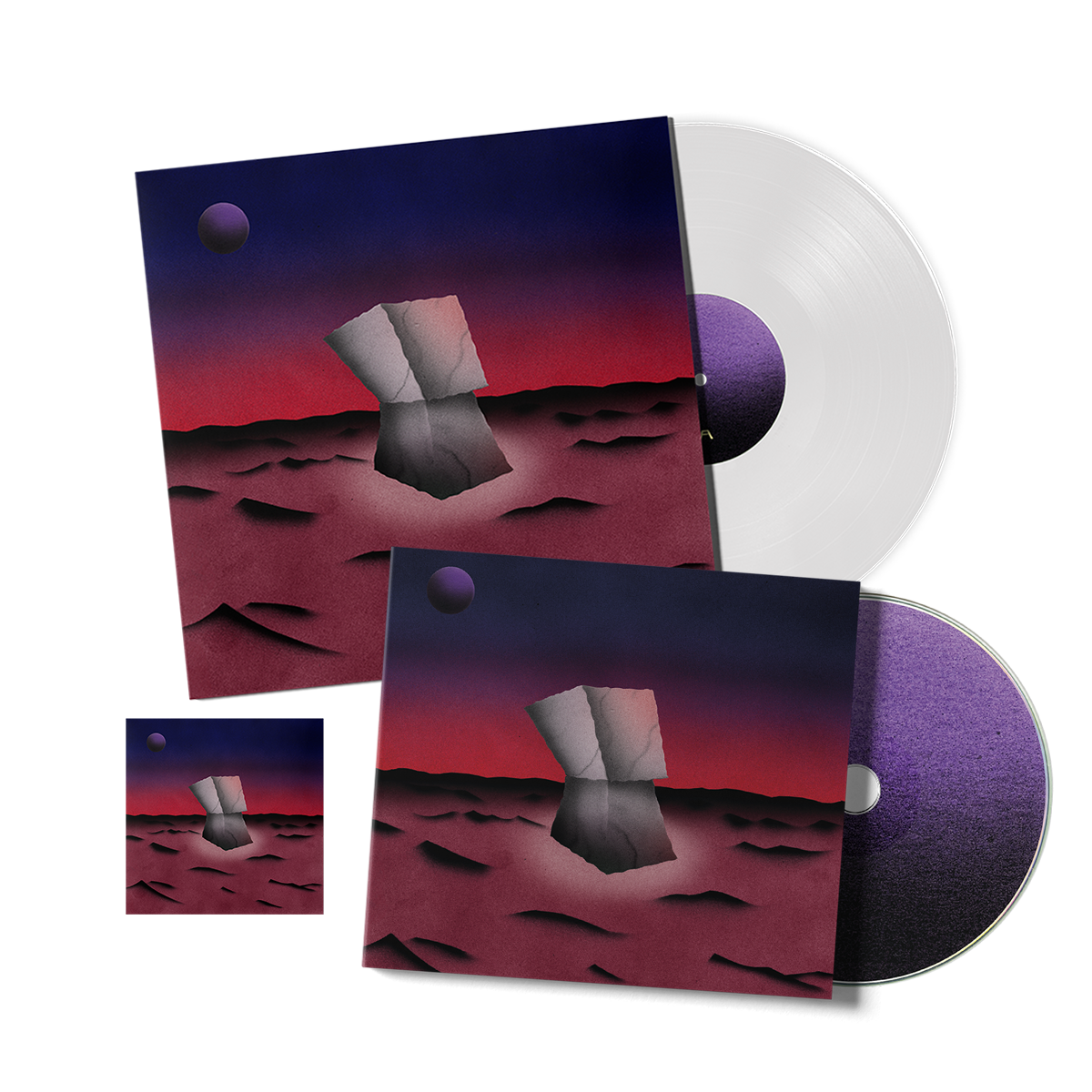 Space Heavy Clear Vinyl, CD & Digital