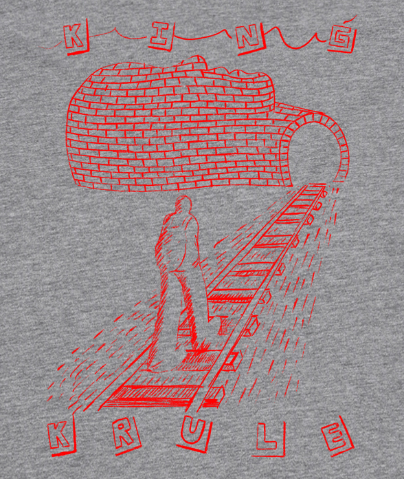 king krule grey tunnel tee design