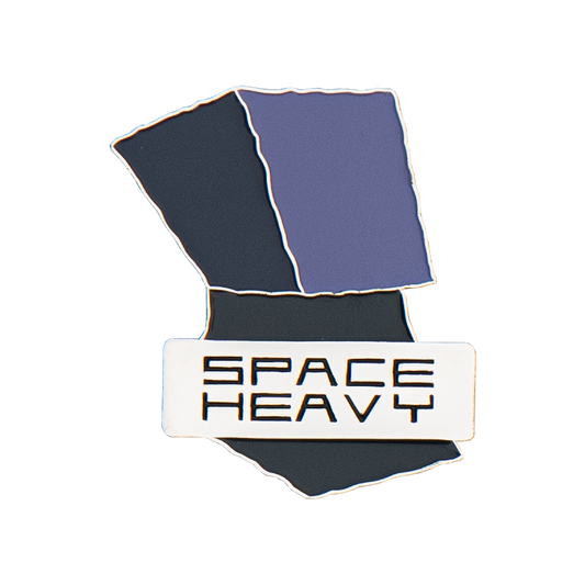 Space Heavy Enamel Pin UK
